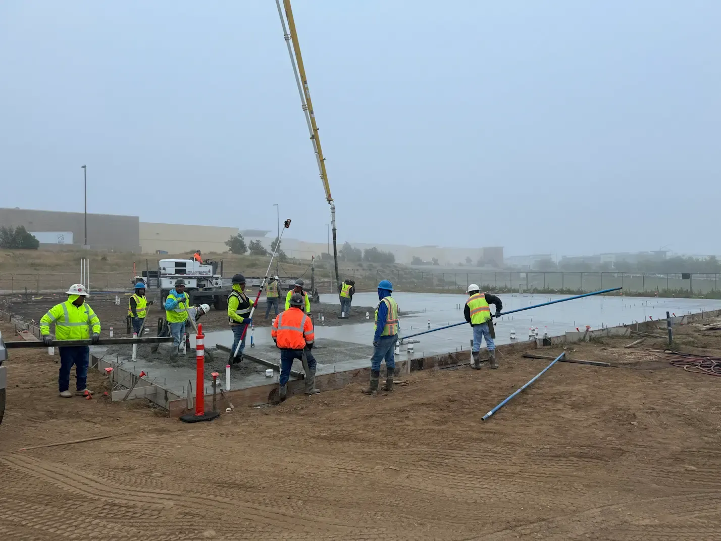 Business Complex Foundation Concrete Installation in Santa Maria, CA